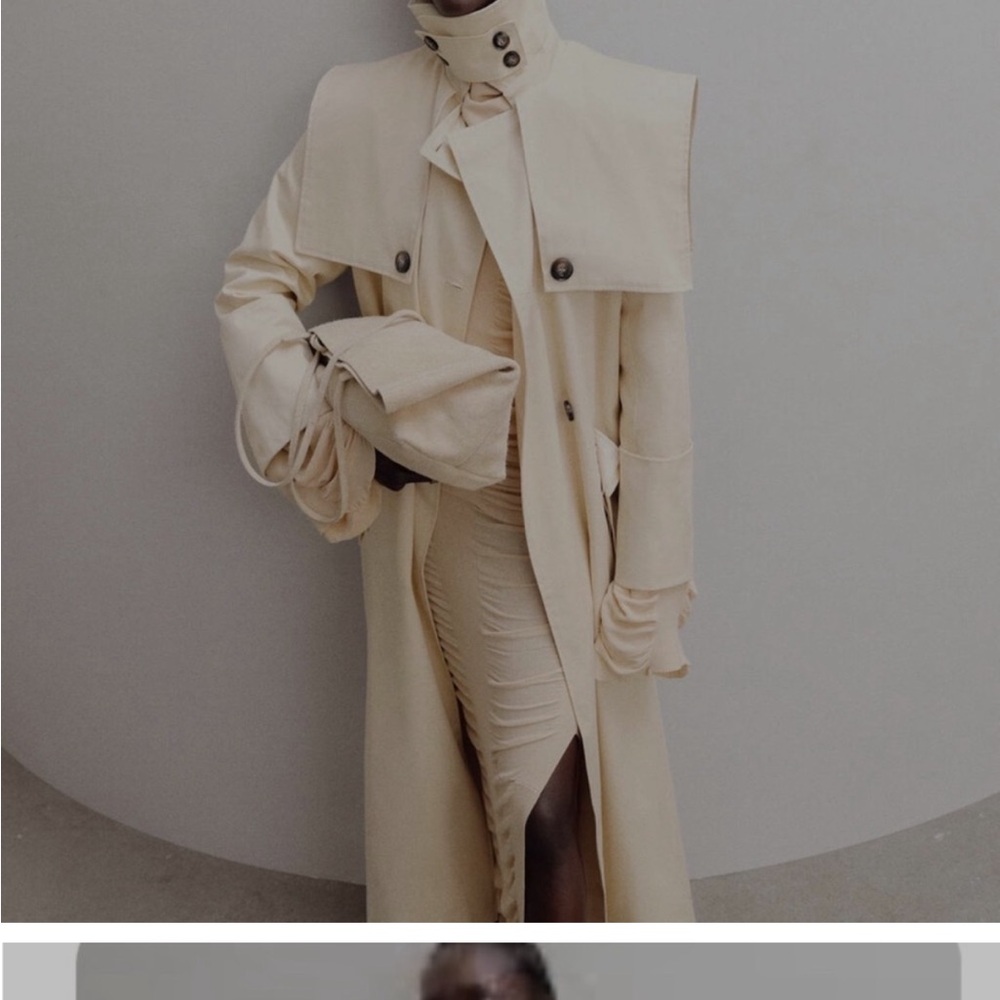 By Malene Birger Black Trench Coat